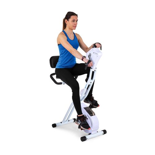 Capital Sports Vélo D'appartement Azura Full Body Comfort Vélo À Mains 7,5 Kg Masse D'inertie Courroie D'entraînement