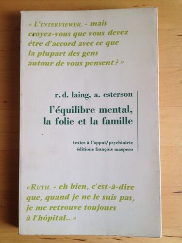 L'équilibre Mental, La Folie Et La Famille