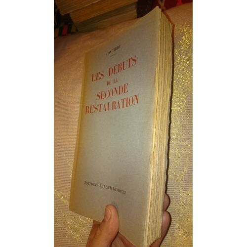 Les Débuts De La Seconde Restauration