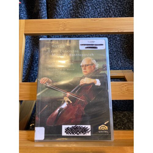 Rostropovich / Francesch / Marriner Concerto Haydn Dvd Unitel