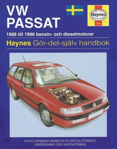 Vw Passat 1988 - 1996 (Svenske Utgava)