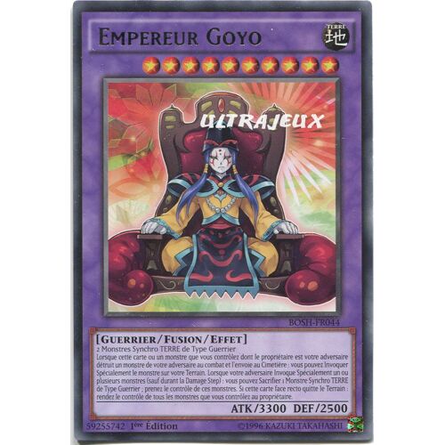 Yu-Gi-Oh! - Bosh-Fr044 - Empereur Goyo - Rare