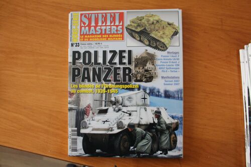 Steel Master Hors Serie N°33 Polizei Panzer 33 