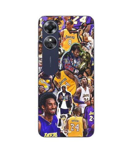 Coque Oppo A17 Kobe Bryant All Generations Champion Nba