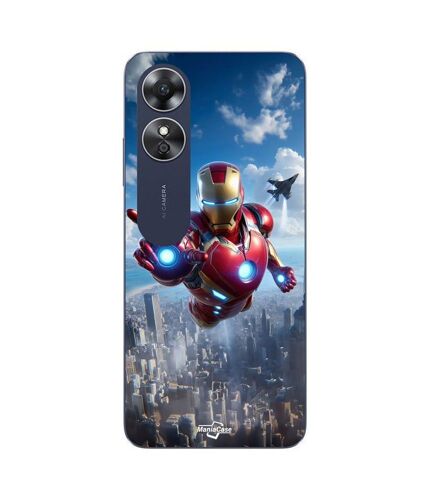 Coque Oppo A17 Iron Man Attaque