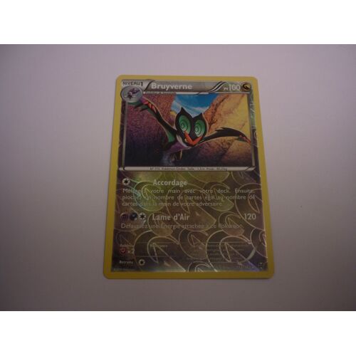 Carte Pokemon Francaise Bruyverne 112/162 Reverse 100 Pv Impultion Turbopv 