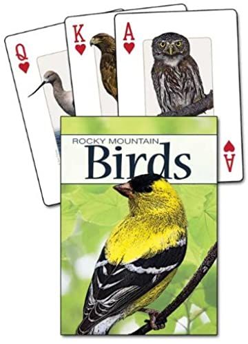 Birds Of The Rocky Mountains Playing Cards