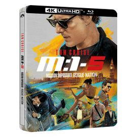 M:I-5 - Mission : Impossible - Rogue Nation - 4k Ultra Hd + Blu-Ray - Édition Steelbook Limitée