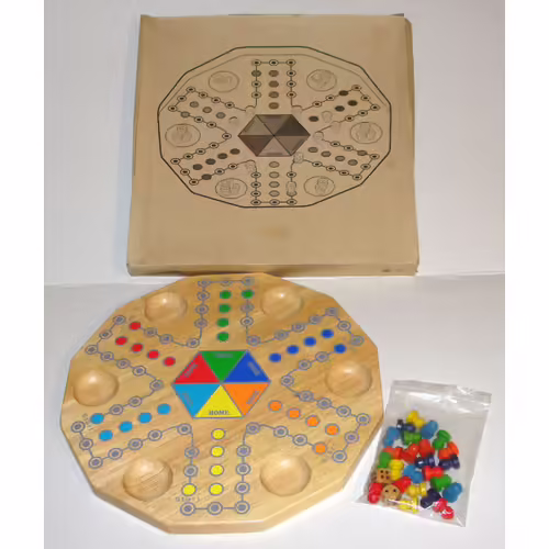 Jeu En Bois Parchisi Ikea - Jeu De Societe Parchis