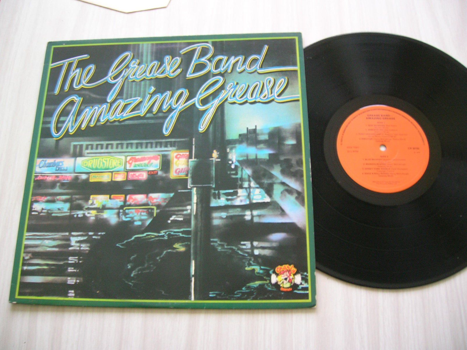 Grease Band / Grease Band UK盤 THE GREASE BAND / SAME. UKオリジナル原盤