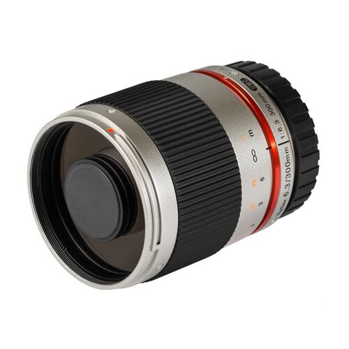 Samyang 300mm f/6.3 Mirror Lens Argent (Fuji X)
