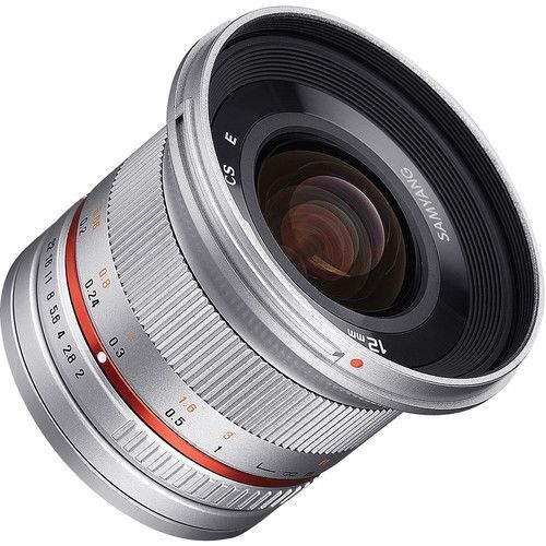 Samyang 12mm f/2 NCS CS Argent (Fuji X)