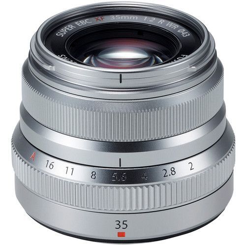Fujifilm XF 35mm f/2 R WR Fujinon (Argent)