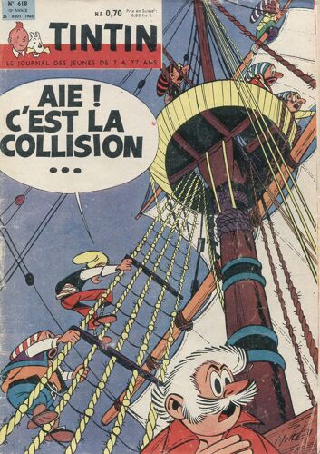 Journal Tintin N°618