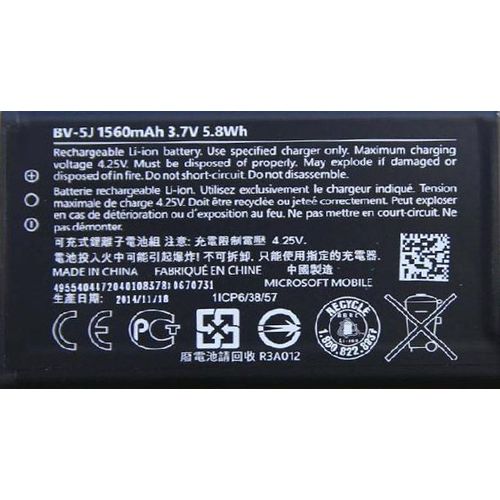 Batterie Bv-5j / Bv5j  Pour Microsoft Lumia 435 / 532