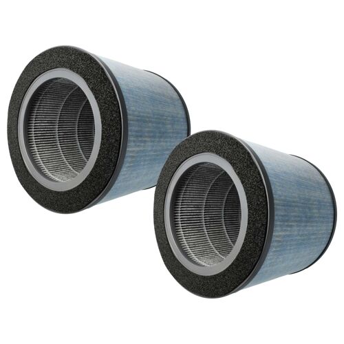 vhbw 2x Filtre combiné préfiltre+Hepa+charbon actif compatible avec Comedes Lavaero 900 purificateur d'air - Filtration à plusieurs niveaux