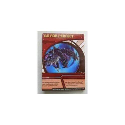 Carte Bakugan Battle Brawlers - Go For Perfect - Ba319 Ab Sm Gbl - Sega Toys/Spin Master - 28/48d - 9,5x7 Cm