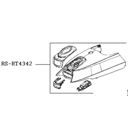 Capot bleu - Aspirateur (RS-RT4342 ROWENTA)