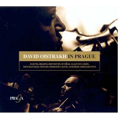 David Oistrakh A Prague : Beethoven, Brahms, Dvorak, Bartok,