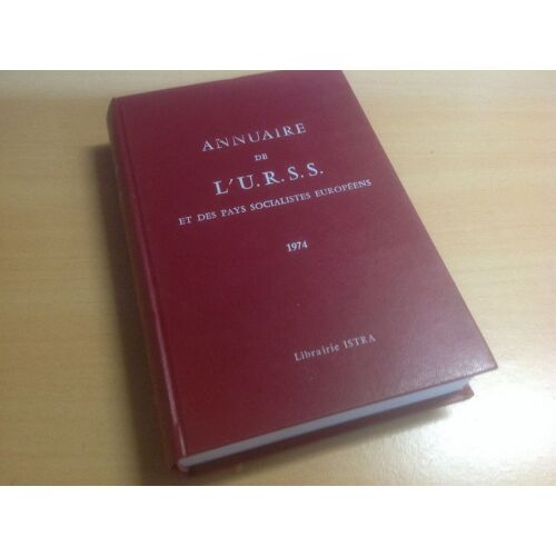 Annuaire De L'urss 1974