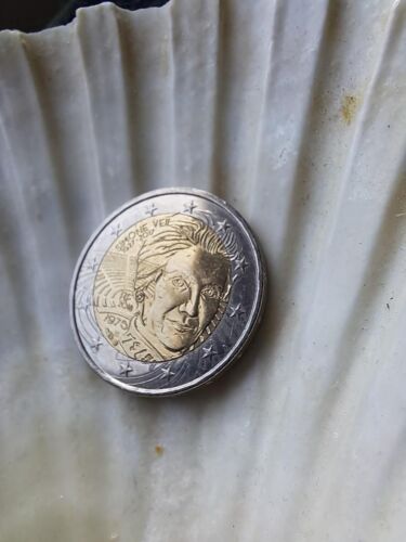 Comme Neuve Pièce 2 Euros Simone Veil 1975 Très Rare