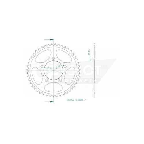 Couronne Esjot - Pas En 520