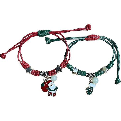 Bracelet De Noël Cadeaux De Noël Pour Les Adolescentes (B, Style) Bd