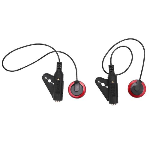 2pcs Piezo Contact Microphone Micro Pickup Pour Guitare Violon Banjo Mandoline Ukulélé
