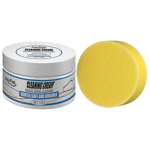 3pcs White Shoe Cleaning Cream Nettoyage Multifonctionnel, Éclaircissant, Blanchissant Et Jaunissant Entretien Du Nettoyant Pour Chaussures De Sport