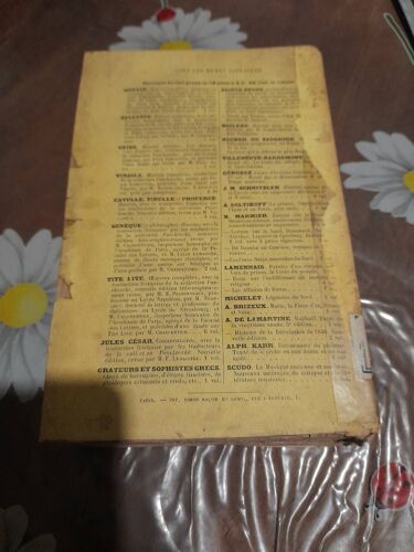 Oeuvres Complètes De Tite-Live Avec La Traduction Française De La Collection Panckoucke(Édition De 1860). Tome Premier. 1, Histoire Romaine, Livres I, Ii, Iii, Iv