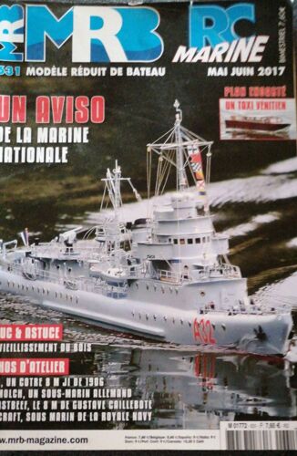 Mrb Le Modèle Réduit De Bateau - Un Aviso De La Marine Nationale