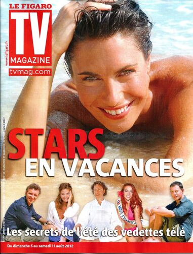 Tv Magazine N°21152 Stars En Vacances: Sublet,Chauvin, Drucker, Brogniart, Bern, Miss France, Fogiel