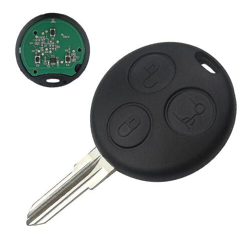 433.92mhz 3 Boutons Smart Remote Key Pour Benz Smart Fortwo Forfour Roadster