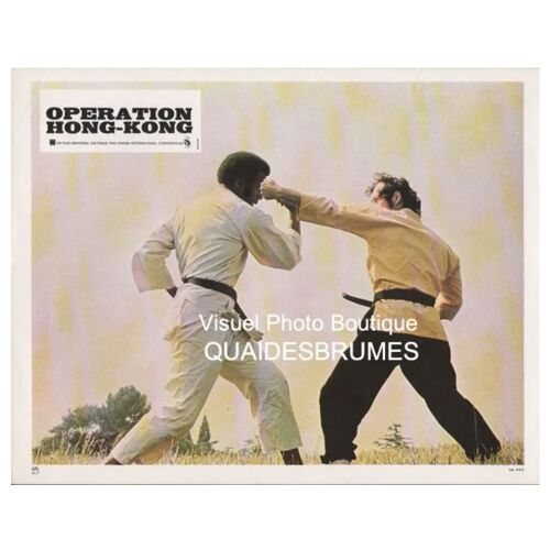 Opération Hong-Kong (That Man Bolt) : Jeu De 12 Photos D'exploitation Cinématographique - Format 23,5x30 Cm - De Henry Levin, David Lowell Rich, Avec Fred Williamson, Byron Webster, Miko Mayama - 1973