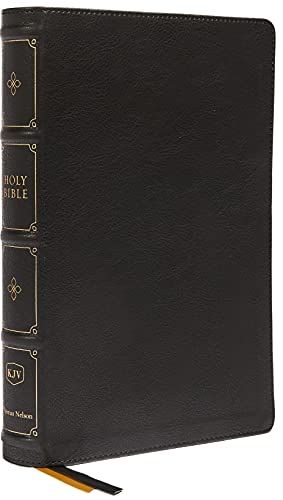Kjv Holy Bible: Large Print Verse-By-Verse With Cross References, Black Leathersoft, Comfort Print: King James Version (Maclaren Series)