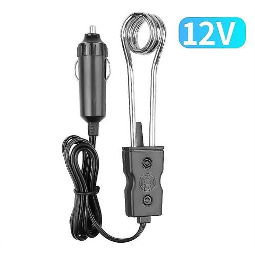 12V 24V Portable Voiture Thermoplongeur Mode Sûre Auto Électrique Thé Café Chauffe-Eau Ciga rette Briquet Plug #47 pour Voyager Camping En Plein Air