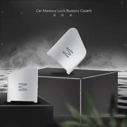 12pcs Porte De Voiture Siège Mémoire Serrure Boutons Couvre Autocollants Pour Mercedes Benz Cla/Gla/Glk/Gle/Cls/Gl/Ml/A/B/E