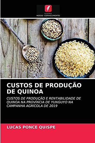 Custos De Produção De Quinoa