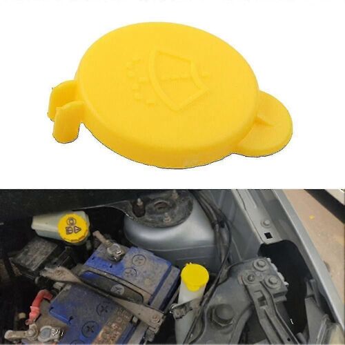 Lave-Glace De Voiture Couvercle De Réservoir De Réservoir D'eau Bouteille De Bouchon Pour Ford Fiesta 2001-2008 Fusion 2001-2012 Partie Jaune