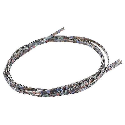 2pcs Abs Guiar Binding Purfling Strips Trim Inlay Body Project Abalone Shell Pour Guitare Basse