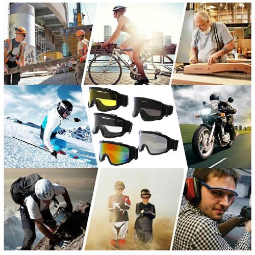 Sports De Plein Air Lunettes De Cyclisme Hommes Et Femmes Alpinisme Vent Et Sable En Gros Lunettes De Ski Pour Adultes