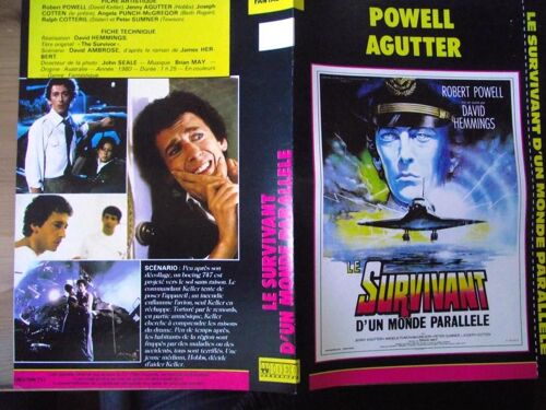 Jaquette Du Film.Le Survivant D'un Monde Parallèle(1980).Réalisation David Hemmings Avec Robert Powell Jenny Agutter Joseph Cotten Angela Punch-Mcgregor.
