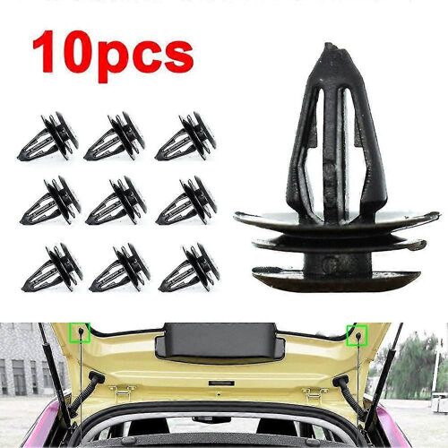 10pcs / Set Voiture Coffre Arrière Charge Couverture Colis Étagère Cordon Cordon Clips Retainer Auto Remplacement Accessoires Pour Mg Zs Mg3