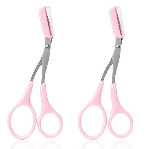 Ciseaux De Peigne À Sourcils, Tondeuse Outil De Démaquillant Pour Les Sourcils, Outils De Beauté De Toilettage Des Sourcils Avec Un Peigne À Sourcils Gratuit