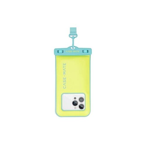 Etui Étanche Waterproof Pour Téléphone Mobile Case Mate Bleu Et Jaune