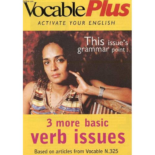 Vocable Plus, Activate Your English, N° 325, Sept. 1998 (Contents: Should Or Would ? The Passive. 'ing' Or 'ed' ? Confused Words. Odd Sound Out...)