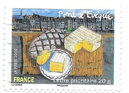 Timbre Oblitéré Autoadhésif De 2010,N°449.Pont L'eveque.