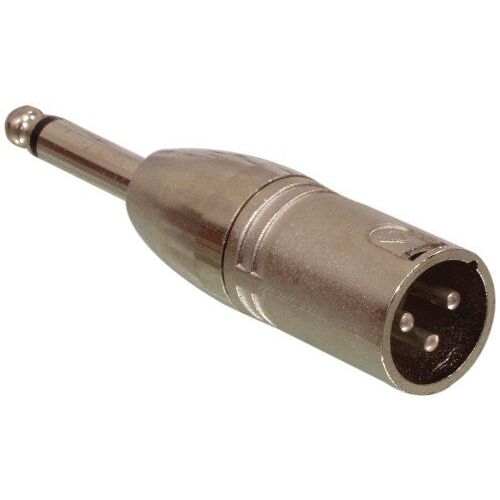 3p XLR male - 6.3mm male