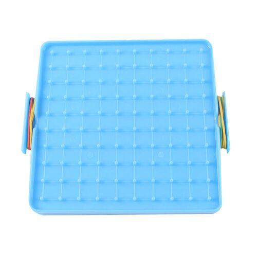 Planche Géoboard Double Face Pour Enfants, Jouet, Bandes Élastiques, Fuchsia, Aide Aux Enfants, Cadeau Mathématique, N64.Peg