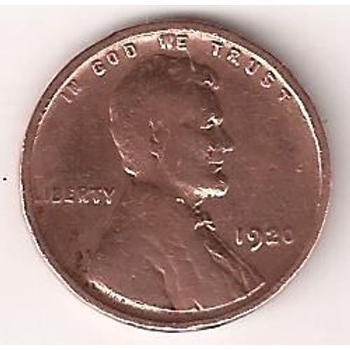 1 Cent Etats Unis 1920
